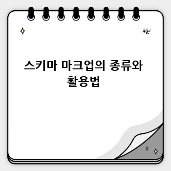 스키마 마크업의 종류와 활용법