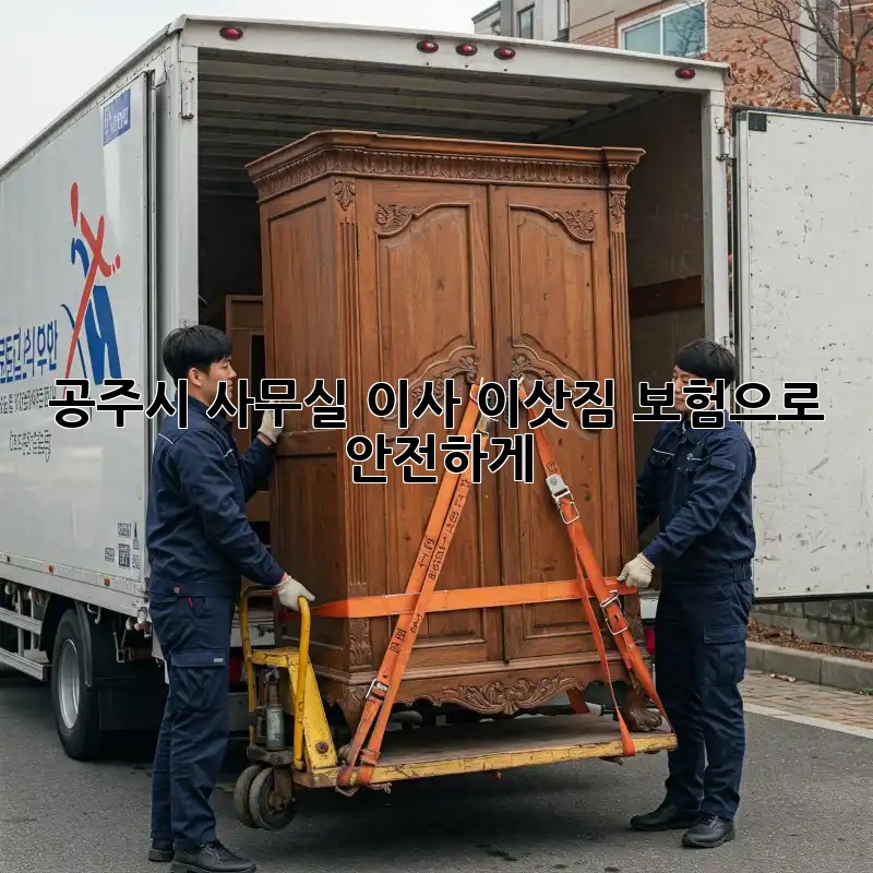 공주시 사무실 이사? 이삿짐 보험으로 안전하게! 공주시 사무실 이사? 이삿짐 보험으로 안전하게!