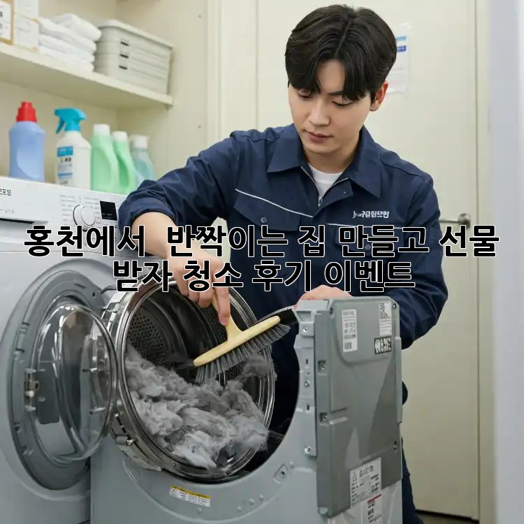 홍천에서 🏡 반짝이는 집 만들고 선물 🎁 받자! 청소 후기 이벤트