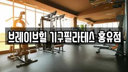 브레이브힐 기구필라테스 홍유점