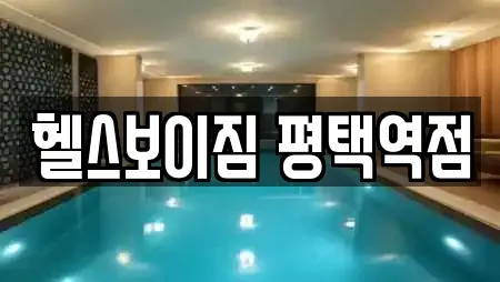 헬스보이짐 평택역점