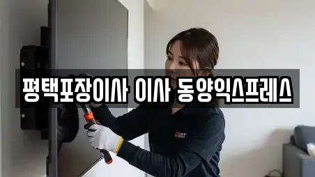 평택포장이사 이사 동양익스프레스