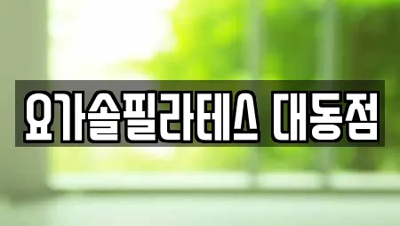 요가솔필라테스 대동점