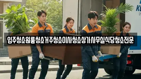 입주청소원룸청소거주청소이사청소상가사무실식당청소전문