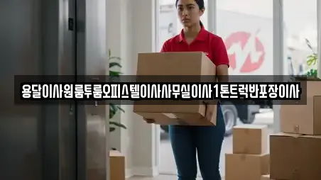 용달이사원룸투룸오피스텔이사사무실이사1톤트럭반포장이사
