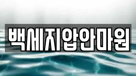 백세지압안마원