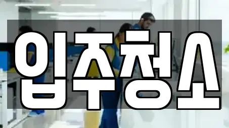 입주청소