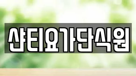 샨티요가단식원