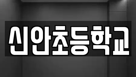 신안초등학교
