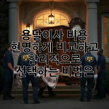 용달이사 비용, 현명하게 비교하고 합리적으로 선택하는 비법은? 🚚💰