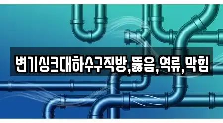 변기싱크대하수구직방,뚫음,역류,막힘