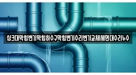 싱크대막힘변기막힘하수구막힘변기수리변기교체세면대수리누수