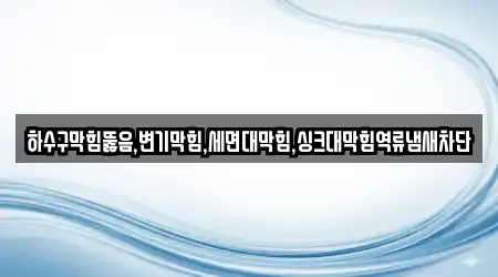 하수구막힘뚫음,변기막힘,세면대막힘,싱크대막힘역류냄새차단