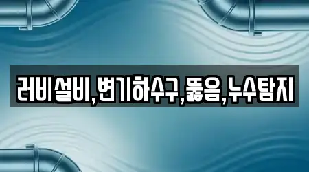 러비설비,변기하수구,뚫음,누수탐지