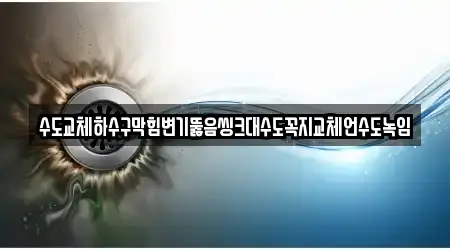 수도교체하수구막힘변기뚫음씽크대수도꼭지교체언수도녹임