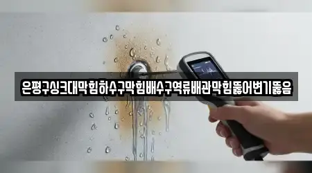 은평구싱크대막힘하수구막힘배수구역류배관막힘뚫어변기뚫음
