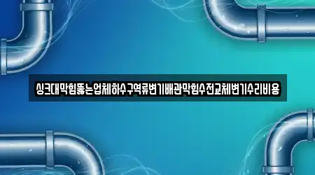 싱크대막힘뚫는업체하수구역류변기배관막힘수전교체변기수리비용