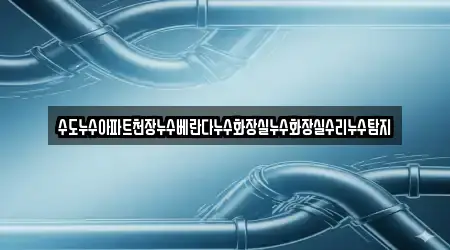 수도누수아파트천장누수베란다누수화장실누수화장실수리누수탐지