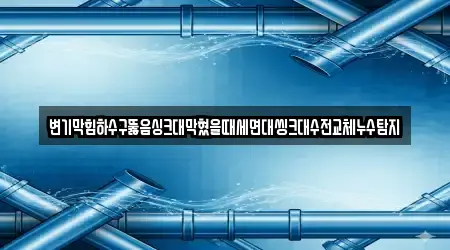 전라남도 순천시 교량동 변기막힘,하수구뚫음,싱크대막힘,누수,변기뚫음 추천 13 주소