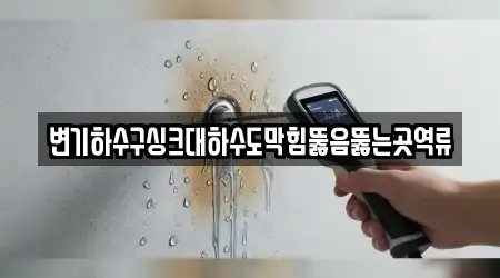 변기하수구싱크대하수도막힘뚫음뚫는곳역류