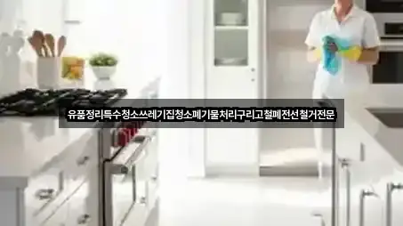 유품정리특수청소쓰레기집청소폐기물처리구리고철폐전선철거전문