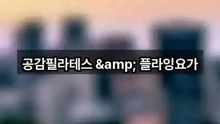 공감필라테스 & 플라잉요가