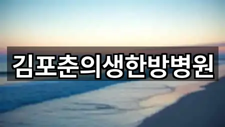 김포춘의생한방병원