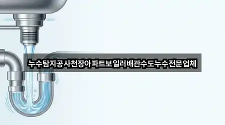 누수탐지공사천장아파트보일러배관수도누수전문업체