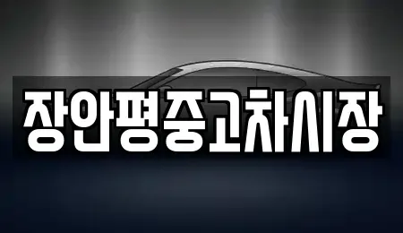 경기 광주시 회덕동 중고차 전문 장안평중고차시장