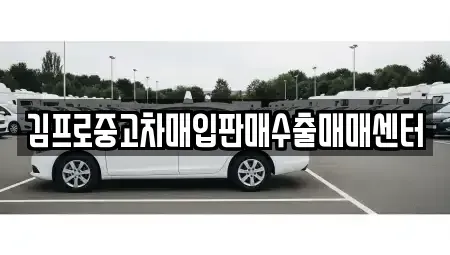 경기도 광주시 퇴촌면 중고차매입 전문 김프로중고차매입판매수출매매센터