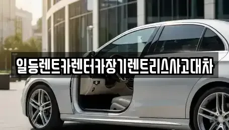 경기도 군포시 대야미동 장기렌트카 전문 일등렌트카렌터카장기렌트리스사고대차