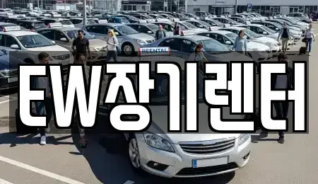 경기도 성남시 중원구 하대원동 장기렌트카 전문 EW장기렌터