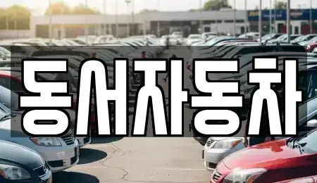 경남 통영시 인평동 중고차 전문 동서자동차