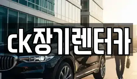 경북 김천시 렌트카 전문 ck장기렌터카