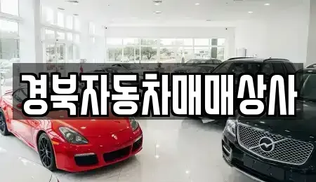 경북 김천시 중고차 전문 경북자동차매매상사