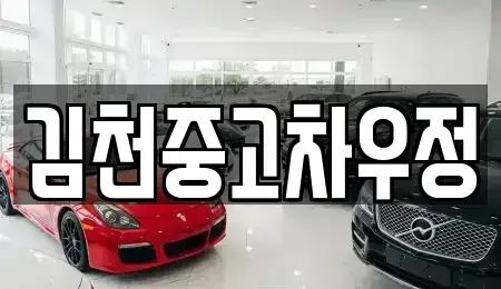 경북 김천시 중고차 전문 김천중고차우정