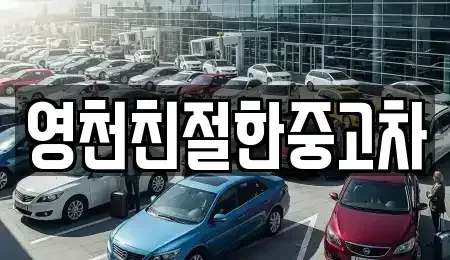 경북 영천시 금노동 중고차 전문 영천친절한중고차