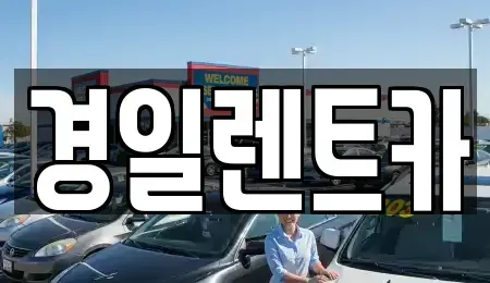 경북 포항시 북구 학잠동 렌트카 전문 경일렌트카