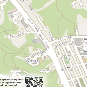 경북 포항시 북구 학잠동 중고차매매 에스모터스 위치