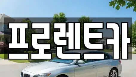 경상북도 안동시 화성동 렌트카 전문 프로렌트카