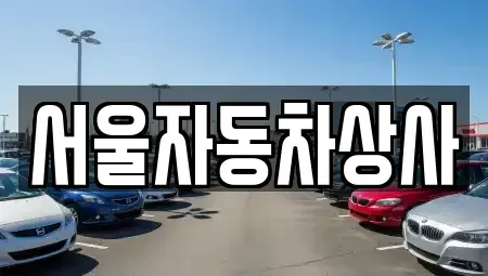 경상북도 영천시 문내동 중고차 전문 서울자동차상사