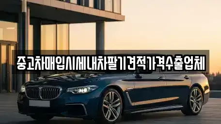 경상북도 영천시 문내동 중고차매입 전문 중고차매입시세내차팔기견적가격수출업체