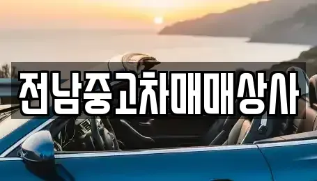 광주 광산구 도호동 중고차매매 전문 전남중고차매매상사