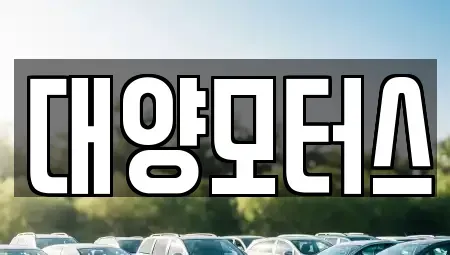 광주 광산구 신룡동 중고차매매 전문 대양모터스