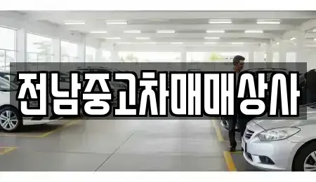 광주광역시 남구 화장동 중고차 전문 전남중고차매매상사