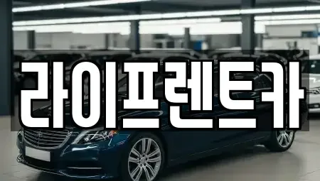 대구 달서구 장동 렌트카 전문 라이프렌트카