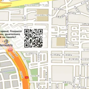 대구 달서구 장동 렌트카 하나에스렌트카 위치