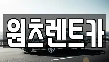 대구 수성구 수성동3가 렌트카 전문 원츠렌트카