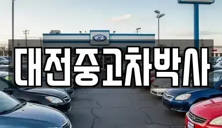 대전광역시 중고차 전문 대전중고차박사