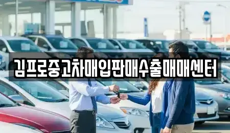 대전광역시 중고차매입 전문 김프로중고차매입판매수출매매센터